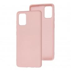 Чехол для Samsung Galaxy A51 (A515) Full without logo pink sand