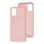 Чехол для Samsung Galaxy A51 (A515) Full without logo pink sand