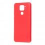 Чохол для Xiaomi  Redmi Note 9 Rock soft матовий червоний