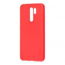 Чехол для Xiaomi Redmi 9 Rock soft матовый красный