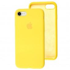 Чохол для iPhone 7 / 8 / SE20 Silicone Slim Full canary yellow