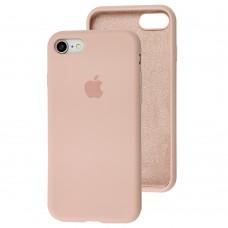 Чохол для iPhone 7 / 8 / SE20 Silicone Slim Full pink sand