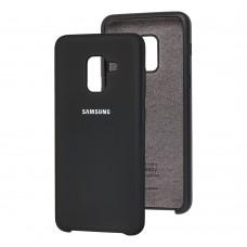 Чехол для Samsung Galaxy A8 2018 (A530) Silky Soft Toch черный