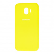 Чехол для Samsung Galaxy J4 2018 (J400) Silicone Full лимонный