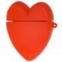 Чохол для AirPods Lucky Heart + кільце "червоний"