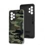 Чохол для Samsung Galaxy A53 (A536) Military armor camouflage dark green