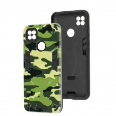 Чохол для Xiaomi Redmi 9C / 10A Military armor camouflage green