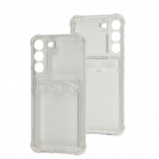 Чехол для Samsung Galaxy S22 (S901) WXD Card Pocket прозрачный