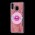 Чехол для Samsung Galaxy M20 (M205) Блестки вода красный "вау губы"