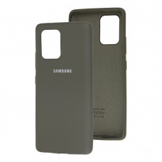 Чехол для Samsung Galaxy S10 Lite (G770) Silicone Full темно-оливковый