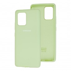 Чехол для Samsung Galaxy S10 Lite (G770) Silicone Full мятный