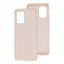 Чехол для Samsung Galaxy S10 Lite (G770) Silicone Full розовый песок