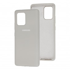 Чехол для Samsung Galaxy S10 Lite (G770) Silicone Full серый