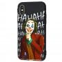 Чохол для iPhone X/Xs Joker Scary Face hahaha