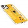 Чехол для iPhone 11 Pro Max Tify кассета желтый