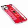 Чехол для iPhone 11 Pro Max Tify кассета красный