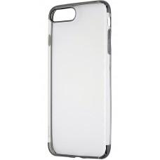 Силіконова накладка для iPhone 7 Baseus Shining case (TPU) сріблястий