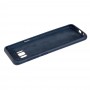 Чохол для Samsung Galaxy S8+ (G955) Silicone Full темно-синій