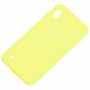 Чехол для Samsung Galaxy A10 (A105) Silicone Full лимонный