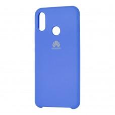 Чехол для Huawei P Smart Plus Silky Soft Touch "светло-синий"
