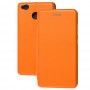Чохол книжка Premium для Xiaomi Redmi 4x помаранчевий