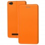 Чохол книжка Premium для Xiaomi Redmi 4a помаранчевий