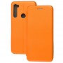 Чохол книжка Premium для Xiaomi Redmi Note 8T помаранчевий