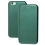 Чехол книжка Premium для iPhone 6 зеленый
