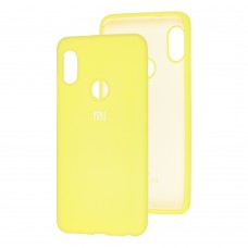 Чохол для Xiaomi Redmi Note 5 / Note 5 Pro Silicone Full лимонний