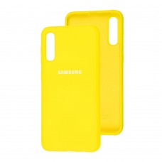 Чохол для Samsung Galaxy A50/A50s/A30s Silicone Full жовтий