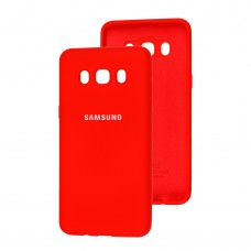 Чехол для Samsung Galaxy J5 2016 (J510) Silicone Full красный