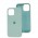 Чохол для iPhone 13 Pro Max Silicone Full бірюзовий / turquoise