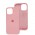 Чехол для iPhone 13 Pro Max Silicone Full розовый / light pink 