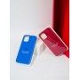 Чохол для iPhone 13 Pro Max Square Full silicone синій / Royal Blue