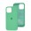 Чехол для iPhone 13 Pro Max Silicone Full зеленый / spearmint