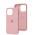 Чохол для iPhone 13 Pro Square Full silicone light pink