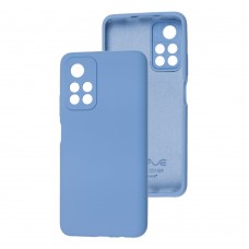 Чехол для Xiaomi Poco M4 Pro 5G / Note 11 / Note 11T 5G Wave Full blue
