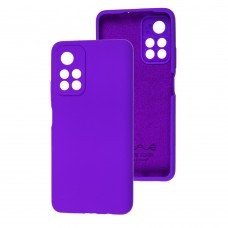 Чехол для Xiaomi Poco M4 Pro 5G / Note 11 / Note 11T 5G Wave Full dark purple