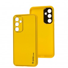 Чехол для Samsung Galaxy A54 (A546) Leather Xshield yellow