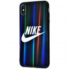 Чехол для iPhone X / Xs Benzo черный "Nike"