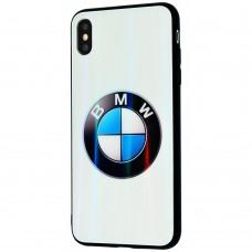 Чохол для iPhone X/Xs Benzo білий "BMW"