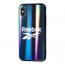Чехол для iPhone X / Xs Benzo черный "Reebok"
