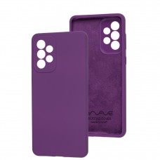 Чохол для Samsung Galaxy A73 Wave camera Full purple