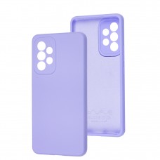 Чохол для Samsung Galaxy A53 (A536) Wave camera Full light purple