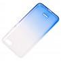 Чехол для Xiaomi Redmi 6A Gradient Design бело-голубой