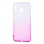 Чехол для Samsung Galaxy M20 (M205) Gradient Design розово-белый