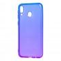 Чехол для Samsung Galaxy M20 (M205) Gradient Design фиолетово-синий