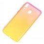 Чехол для Samsung Galaxy M20 (M205) Gradient Design красно-желтый