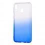 Чехол для Samsung Galaxy M20 (M205) Gradient Design бело-голубой
