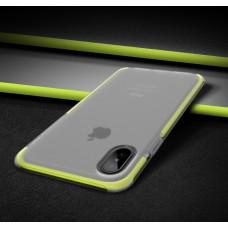 Чохол для Apple iPhone X Rock Guard зелений